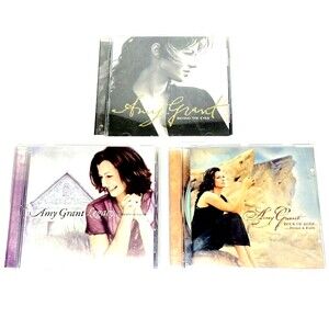Amy Grant (3) CDs Legacy Rock of Ages Behind the Eyes Gospel Christian Church